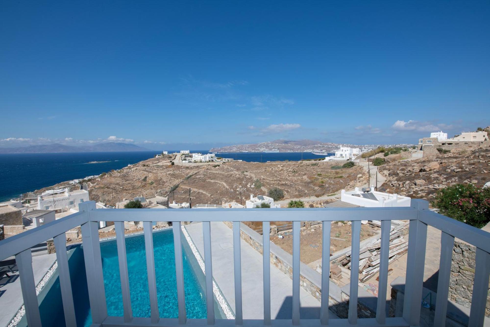 Villa Anema Mykonos - Blue Views Mykonos Villas Mykonos Town المظهر الخارجي الصورة