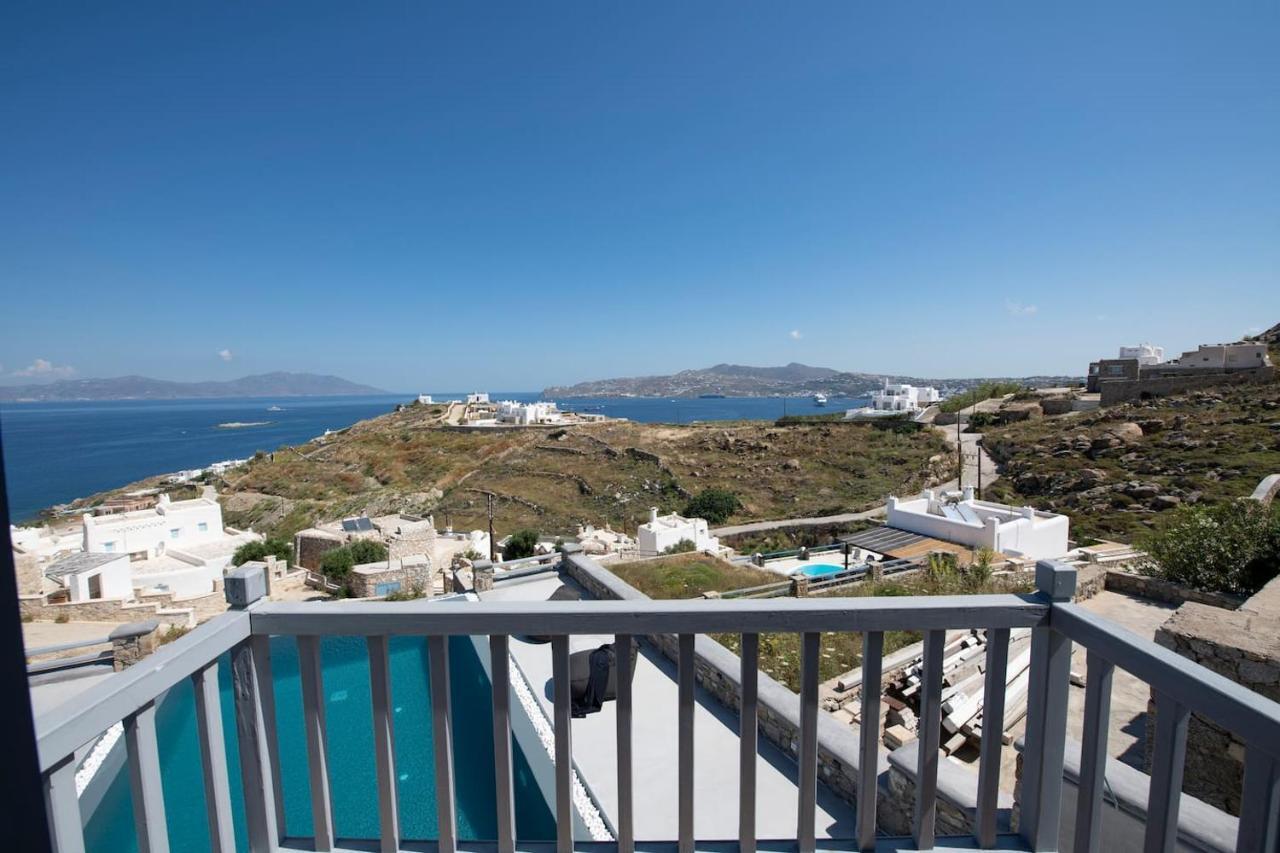 Villa Anema Mykonos - Blue Views Mykonos Villas Mykonos Town المظهر الخارجي الصورة