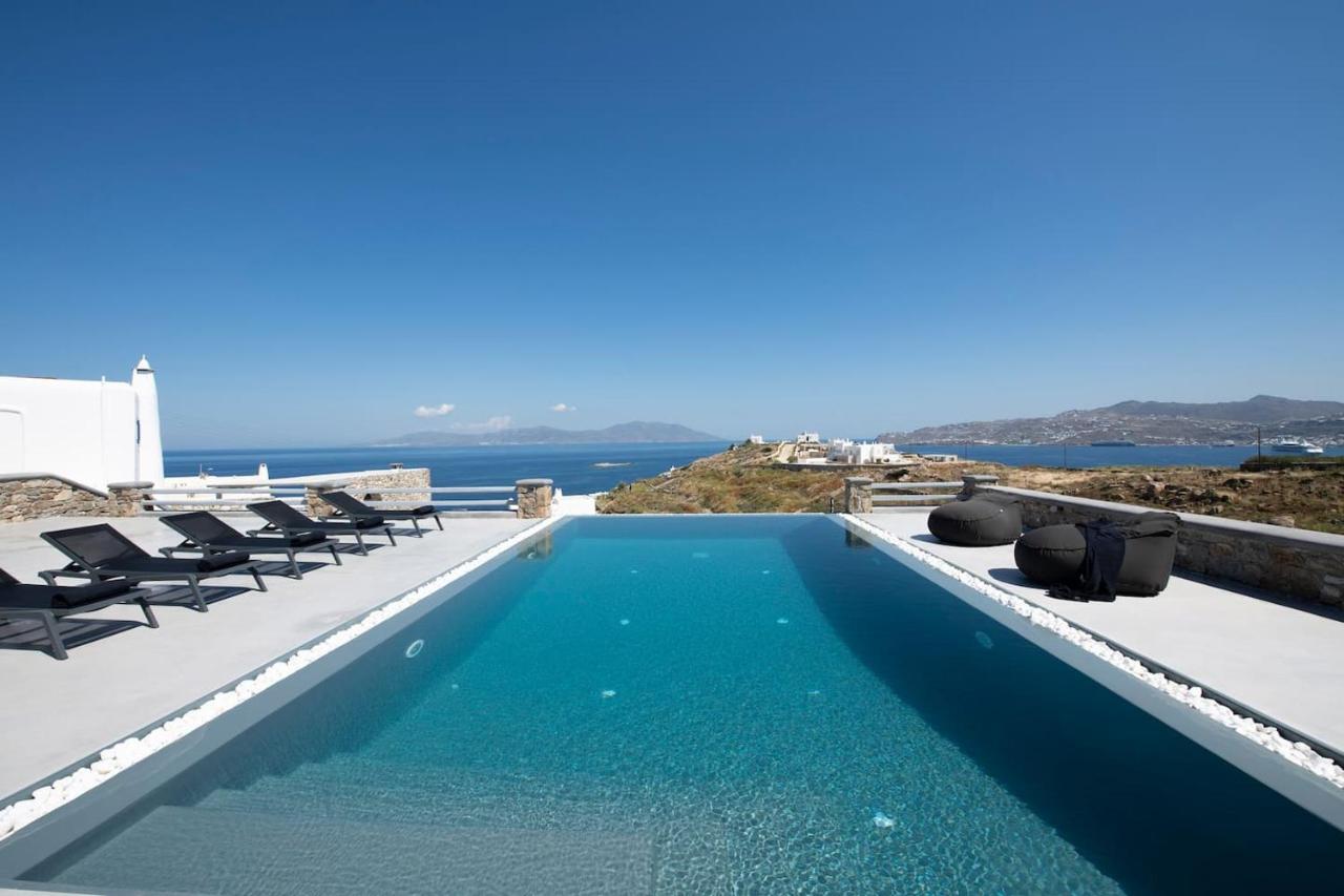 Villa Anema Mykonos - Blue Views Mykonos Villas Mykonos Town المظهر الخارجي الصورة