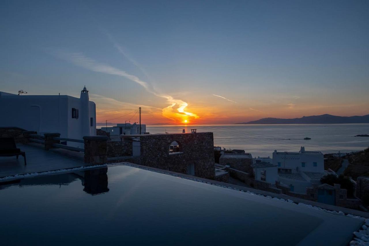 Villa Anema Mykonos - Blue Views Mykonos Villas Mykonos Town المظهر الخارجي الصورة