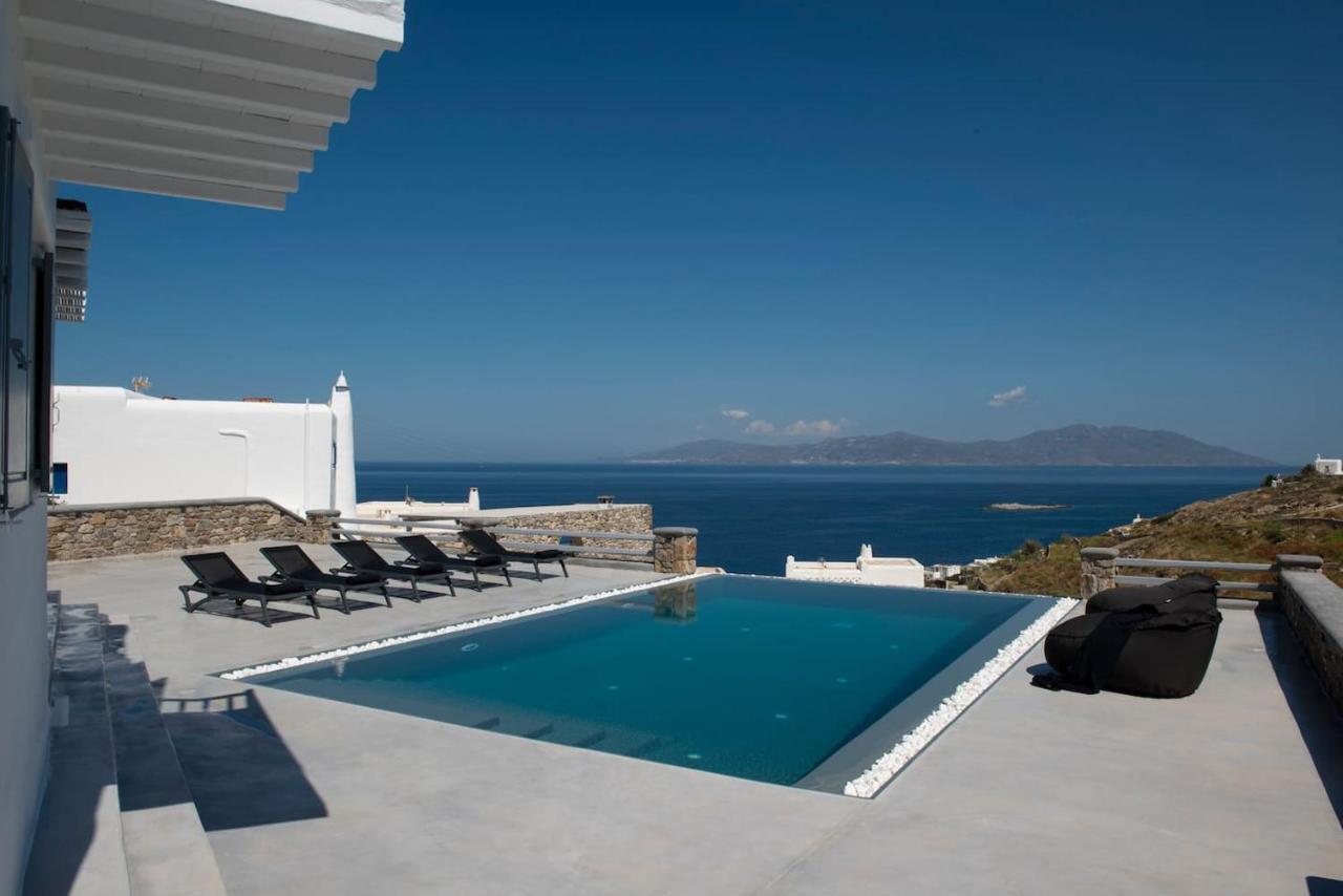 Villa Anema Mykonos - Blue Views Mykonos Villas Mykonos Town المظهر الخارجي الصورة