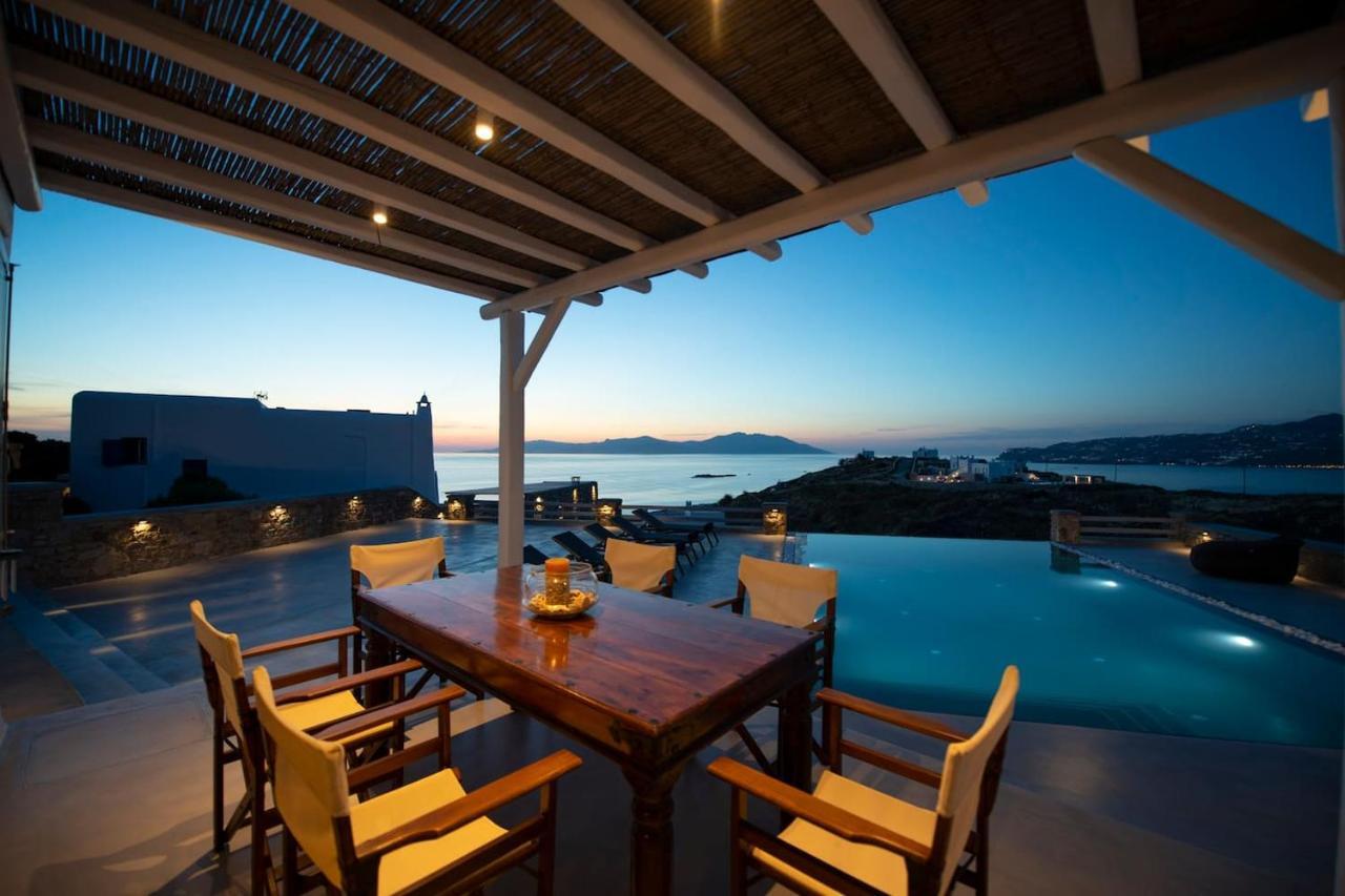 Villa Anema Mykonos - Blue Views Mykonos Villas Mykonos Town المظهر الخارجي الصورة