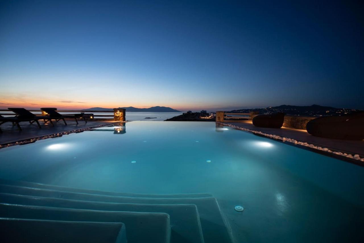 Villa Anema Mykonos - Blue Views Mykonos Villas Mykonos Town المظهر الخارجي الصورة