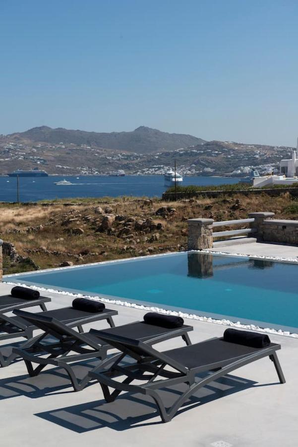 Villa Anema Mykonos - Blue Views Mykonos Villas Mykonos Town المظهر الخارجي الصورة